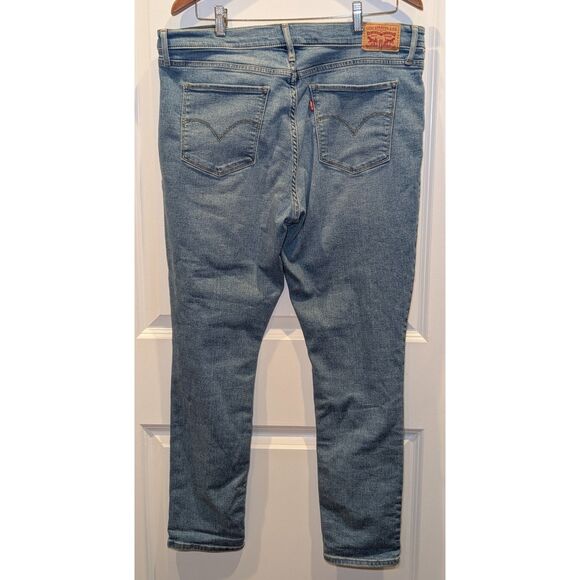 Levi's 311 Shaping Skinny Jeans 33 Women's Mid Rise Light Wash Stretch Denim - Picture 4 of 6